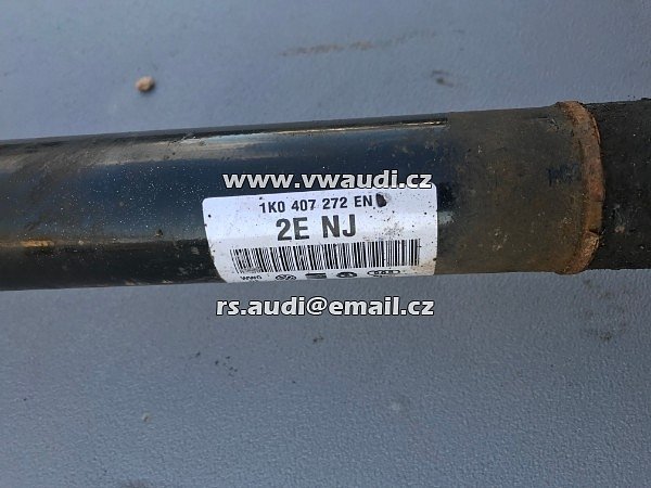 1K0 407 272 EN VW PASSAT B6  Poloosa hnací hřídel prvovýroba Strana Pravá spolujezdec - 6