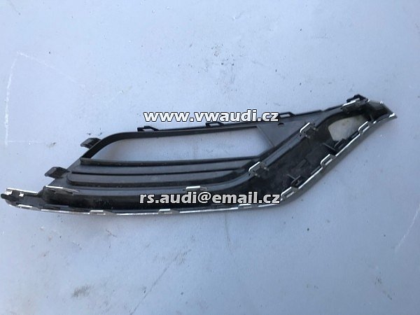  3G0 853 665E VW  Passat Alltrack B8   Plast na mlhovku mřížka do nárazníku spodní levá řidič  - chrom -  Mlhovka přední mlhové světlomety  - 3