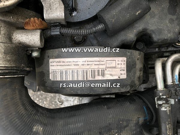 AVQ motor VW Touran (1t) 1.9 TDI 74 kW 101 PS - 4
