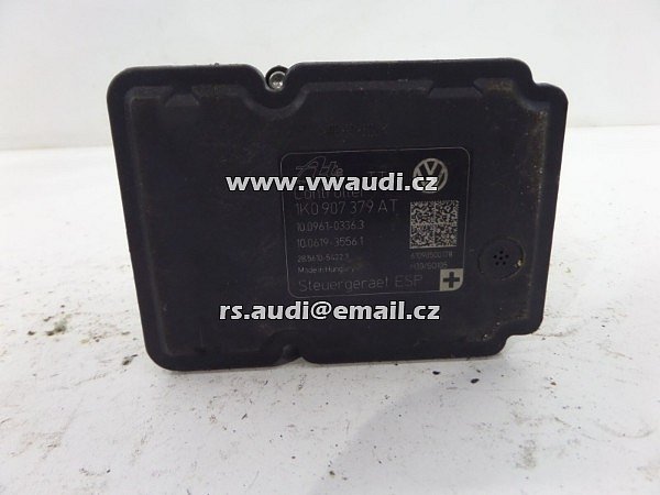 1K0 614 517CE   1K0 907 379 AT VW AUDI ŠKODA SEAT   ABS / ESP  hydraulický blok  - 2