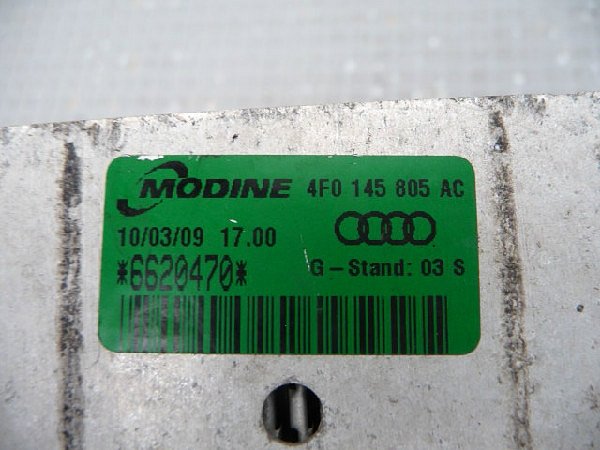 Intercoler Audi A6 4F  4F0 145 805AC - 3