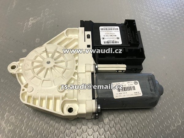 1T0 959 702K VW Golf 5  . Caddy , Touran 1T 2005 -  El. Motor stahování spouštění okna el.stahovačky  spolujezdce -  pravé přední dveře - 3