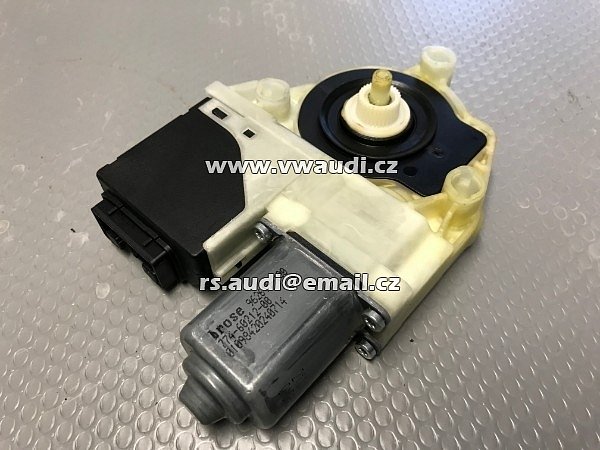  1K0 959 703AB Motor spouštění okna Golf 5 , Jetta , Passat 3C  motorek spouštění skla - Levých zadních dveří - L.Z dveře - 5