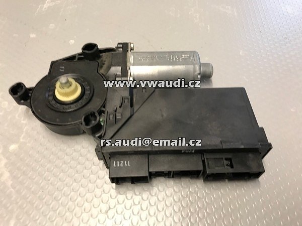 8E1  959 801B  Audi A4 B6 8E 2001 - 2004   -  El. Motor stahování spouštění okna el.stahovačky LEVÉ DVEŘE PŘEDNÍ  - 5