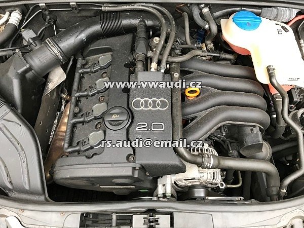 -AUDI A4 8E 2006 - 2007 NÁHRADNÍ DÍLY motor 2,0 L benzin ALT 96 kW - - barva LX7Z Audi LX7Z Delphingrau - 22