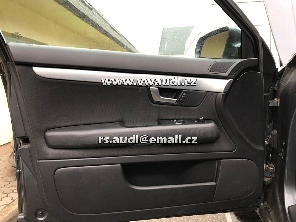 -AUDI A4 8E 2006 - 2007 NÁHRADNÍ DÍLY motor 2,0 L benzin ALT 96 kW - - barva LX7Z Audi LX7Z Delphingrau - 17