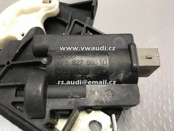  4F5 827 505 D AUDI VW  Elektrický EL Zámek zadních dveří pátých dveří viko zadni , zámek vika páté dveře  - 2