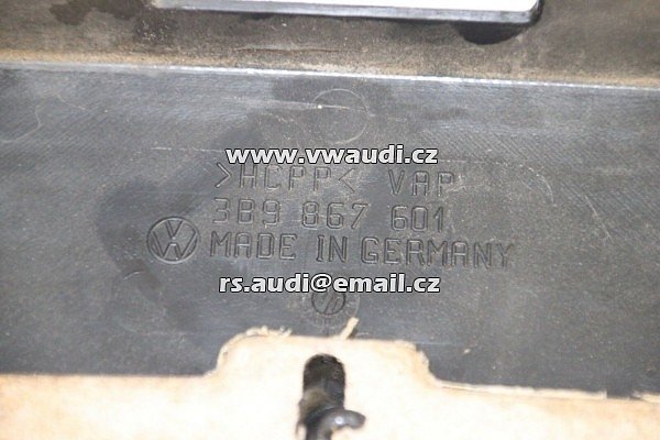 3B9 867 601 VW Passat 3BG  B5 B5,5 Variant kombi  tapecírunk obložení plast zadních výklopných dveří  páte zadní dveře víko  tapecírung  dekl - 3