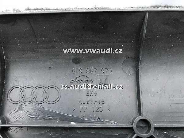 4F9 867 979 audi A6 4F C6 2006 - 2010 Avant kombi  tapecírunk obložení plast zadních výklopných dveří oklo okna   páte zadní dveře víko  tapecírung  dekl - 3