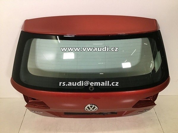  1K9 840 51D Okno sklo zadní na dveře víko kufru Golf 5 /6  V/VI  MK 5 MK 6  Variant Kombi  vyhřívané okno  - páté dveře výklopné  zadní vrata - 2
