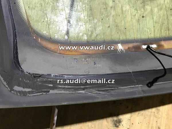  1K9 840 51D Okno sklo zadní na dveře víko kufru Golf 5 /6  V/VI  MK 5 MK 6  Variant Kombi  vyhřívané okno  - páté dveře výklopné  zadní vrata - 4