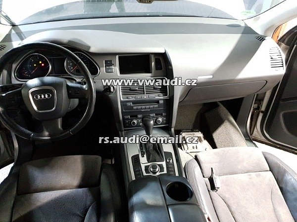 Audi Q7 4L 2007   Čelní sklo / přední okno  -  zelené DEŠTOVÝ senzor  Audi Q7 4L 2007   - 2