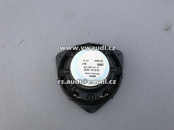 8L0 035 411A  Audi A3 8L Reproduktor  REPRO přední  levý / pravý   reprák - 6