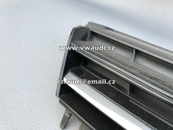 5K0 853 653  VW GOLF 6 mk6 VI Maska mřížka grill - přední maska do kapoty + znak chrom lišty - 5