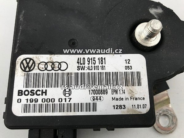 4L0 915 181 Audi Q7 4L  2007     ECU Řídící jednotka baterií  - 3