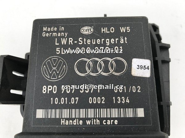 Audi Q7 4L  2007 Řídicí jednotka pro nastavení  sklonu světlometu xenon - 3