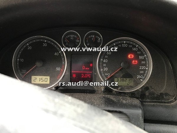 3B0 920 849AX Tachometr  Passat kombi 2003 1,9  TDI 3B0 920 849AX sdruzeny pristroj na pal.desce .Tacho Přístrojovka / přístrojový štít budíky palubka / - 4