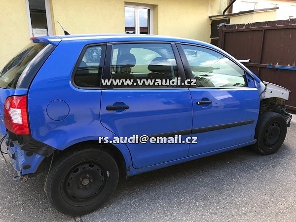  VW Polo 9N 1.4 TDI   Kabeláž motoru . kabelový svazek k motoru . kabelová sada . Motorkabel . elektrika motorů  - 2