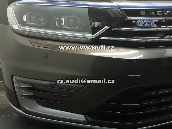 Passat 3G B8 GTE Kompletní přední část vozidla předek vozu VW Passat 3G B8 GTE  Přední kapota blatník spoiler nárazník xenon led světla mřížka nárazník maska čelo chladičová stěna - 2