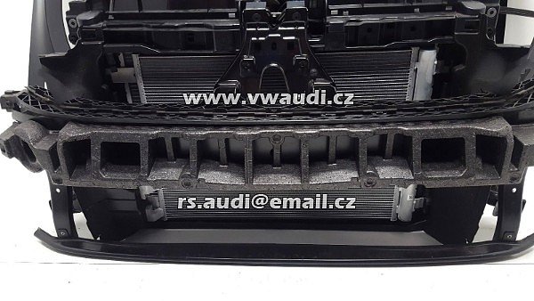 Passat B8 2.0 TDI Alltrack Kompletní přední část vozidla předek vozu VW Passat B8 2.0 TDI Alltrack     Přední kapota blatník spoiler nárazník xenon led světla mřížka nárazník maska čelo chladičová stěna - 3