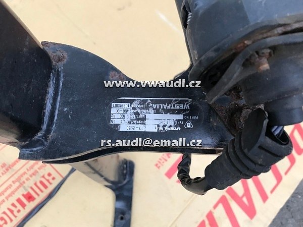  Westfalia 321 750 V W GOLF 5 + 6 Kombi Variant  - Tažné zařízení originál . Koule tažné hák tažný . - 5