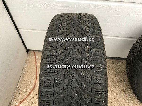 Al kola 17&quot; PASSAT CC  sada na zimu zimní pneu 205/50 R17  MICHELIN Alpin A4 - 6