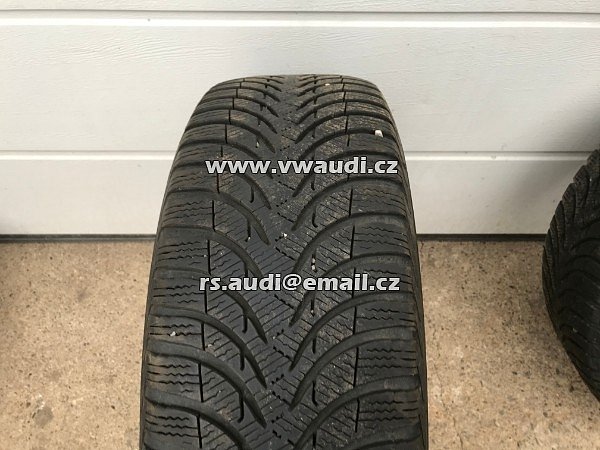 Al kola 17&quot; PASSAT CC  sada na zimu zimní pneu 205/50 R17  MICHELIN Alpin A4 - 7