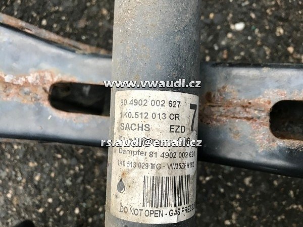 1K0 512 013 CR VW Golf 6 MK6 VI  5dvéř . karoserie     zadní tlumiče  - 3
