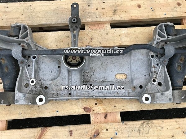 1K0 199 369 F VW Golf 6 MK6 VI  Přední náprava  1K0 199 369 F  Nápravnice - držák agregátů / most saně pod motor / - 2