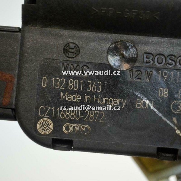  0 132 801 363, 0132801363,  0 132 801 363 bosch Servomotorek topení pro nastavení klapky cirkulace vzduchu  VW Passat 3C B6 B7 - 2