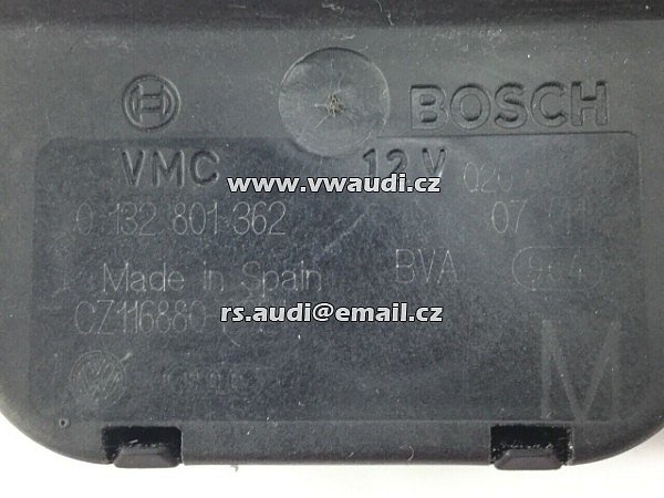 0 132 801 362   VW Passat 3C B6 B7  Servomotor nastavovací klapky topení klimatizace Bosch - 0 132 801 362 - 4