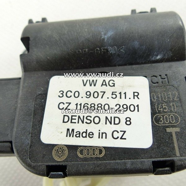 3CO 907 511R, 3CO907511R, 3co 907 511r Servomotorek topení pro nastavení klapky cirkulace vzduchu  VW Passat 3C B6 B7 - 4