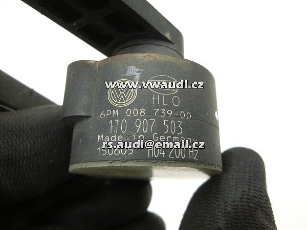 1T0 907 503, 1T0907503, 1t0 907 503 Audi a6 4f Čidlo úrovně naklopení světel  Sensor  - 3