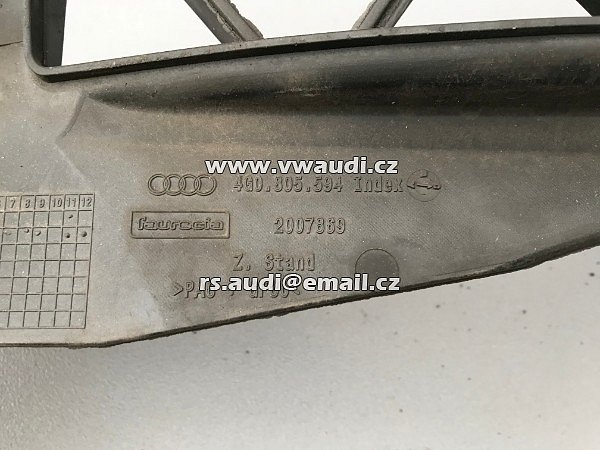  4G0 805 594, 4G0805594,  4g0 805 594  Audi A6 4G C7 2012  A7 C7  Chladičová stěna, vedení vzduchu - Přední čelo chladičovka .  - 6