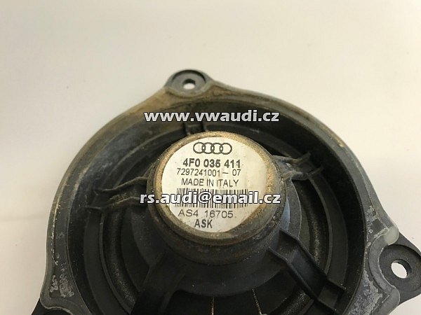 4FO 035 411 Audi A6 C6 2006 3.0TDI  Reproduktor přední levý -  boční dveře řídič  - 3