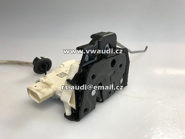 4F1 837 015E, 4F1837015E, 4f1 837 015e Audi A6 4F C6 Zámek dveří - centrálního zamykání Přední LEVÉ  dveře LP řidič  - 2