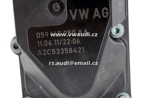 Touareg 7P Audi A4 A5 A6 A7 A8 3.0 TDI Audi Q5 8R 3.0TDI 176KW Drosselklappe Klappe 059145950AA 5 - 2
