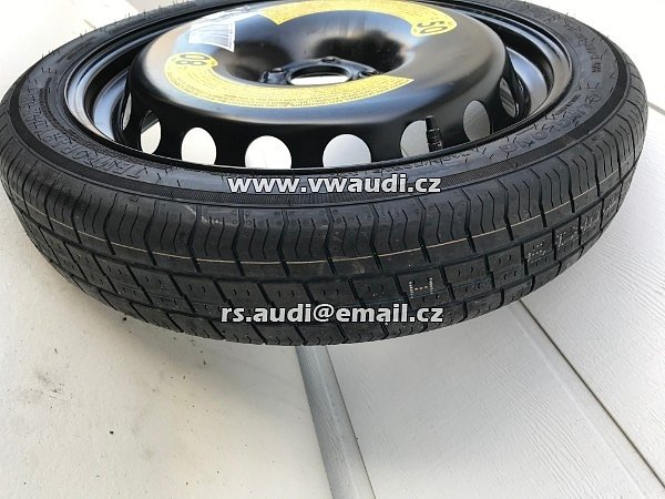  8WO 601 027C  Audi A4 A5 S4 S5 8W B9 rezervní kolo 8W0 601 027 rezervní kolo rezervní kolo 125-70-19 / 100M - 3