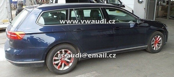 3G0 831 312 K VW  Passat Variant 3G B8 pravé přední dveře  - 3