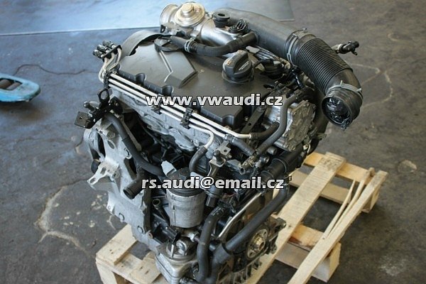 MOTOR VW BMP BMP motor bez příslušenství VW Passat Var. 2.0 TDI Comfortline 3C 103 KW 140 HP - 2