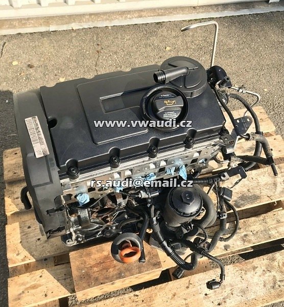 motor BKD 2.0 TDI VW Touran Golf 5/Plus Jetta Seat Audi Škoda 2,0 TDI 16V 103KW 140PS Motor BKD - 2