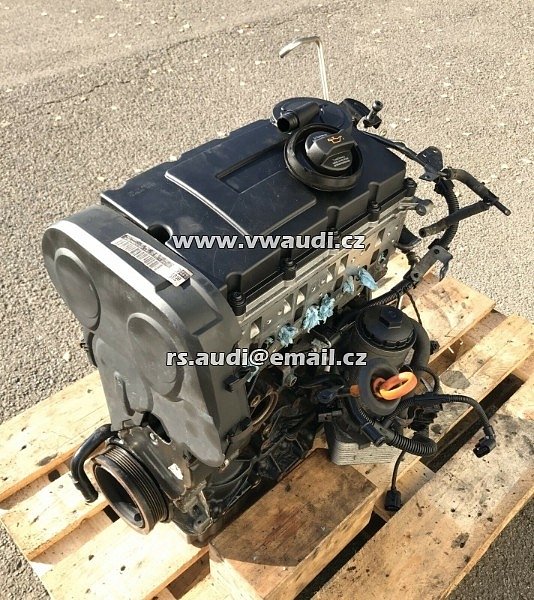 motor BKD 2.0 TDI VW Touran Golf 5/Plus Jetta Seat Audi Škoda 2,0 TDI 16V 103KW 140PS Motor BKD - 4