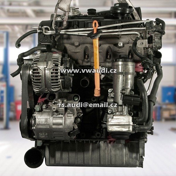 motor BKD 2.0 TDI VW Touran Golf 5/Plus Jetta Seat Audi Škoda 2,0 TDI 16V 103KW 140PS Motor BKD - 5