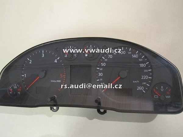  4B0 920 936 PX  Audi A6 Av. 2,5 TDI 2000  2,5 tdi  V6 Tachometr palubní deska přístrojá deska budíky tacho   919-005 2 4B0 920 936 PX sdruzeny pristroj na pal.desce  OEM čísla (originální čísla automobilky) : 4B0 920 936 PX  . 4BO 920 936 PX .  - 5