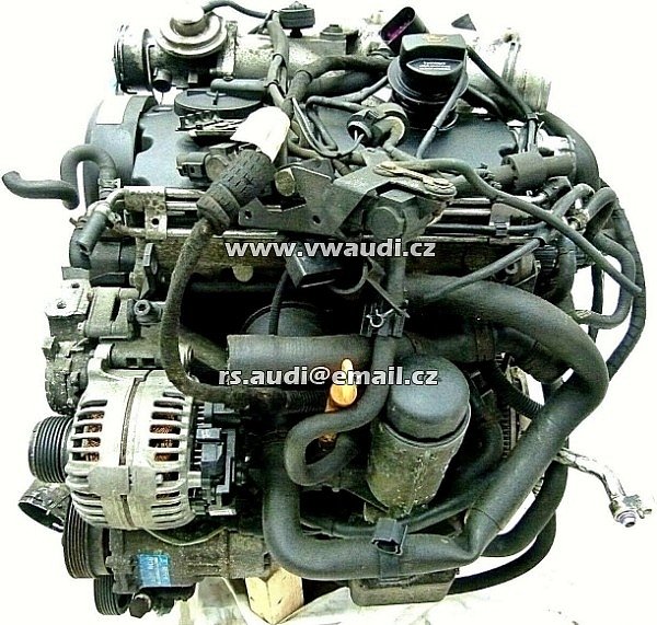 ASZ Motor ASZ Motor  bez příslušenství  1.9TDI 130PS  VW Golf 4 Bora AUDI A3 8L  Golf IV Variant  VW Audi Seat Škoda 1,9 TDI 96 kW 131 PS   - 8