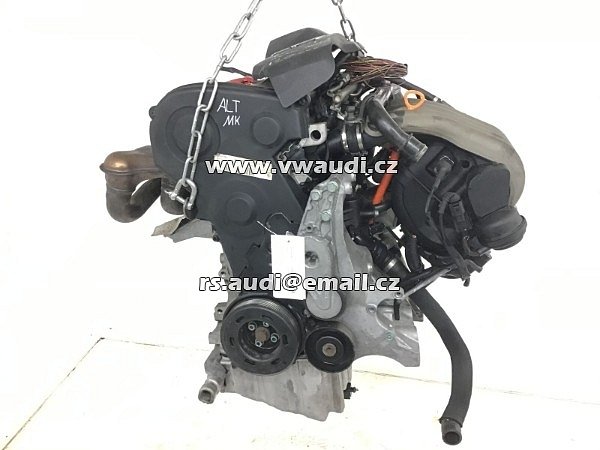 ALT motor VWAUDI ALT alt  motor bez příslušenství Motor 2.0 96KW / 130PS AUDI A4 VW Passat B6   Audi A4 2.0 Multitronic 8E 96 KW 130 PS Motor Audi A4 8E ALT 06B100098CX 2.0 96 KW 130 PS Benzin 04/2006 - 8