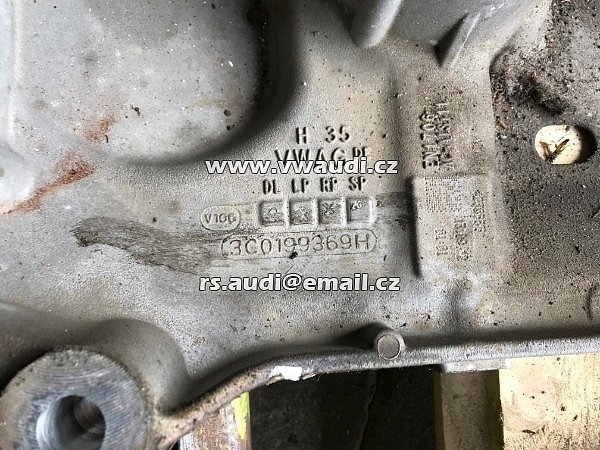3C0 199 369H Passat B7 Náprava Nápravnice  Přední náprava Volkswagen Passat B7 Nápravnice 3C0 199 369 H - 2