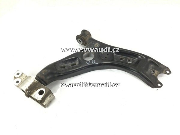  5N0 407 152 Passat B7 2011 - 2014    Přední náprava Volkswagen Passat B7 Rameno spodní přední PRAVÉ - 2