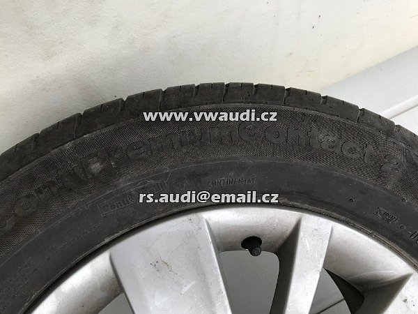 7NO 601 025K  7N0601025K  VW  TIGUAN  V     Rerezva DOJEZDOVÉ KOLO REZERVNÍ AL.DISK + PNEUMATIKA Záložní dojezdové kolo 16   215 60 16  Continentalolkswagen Tiguan  - 3