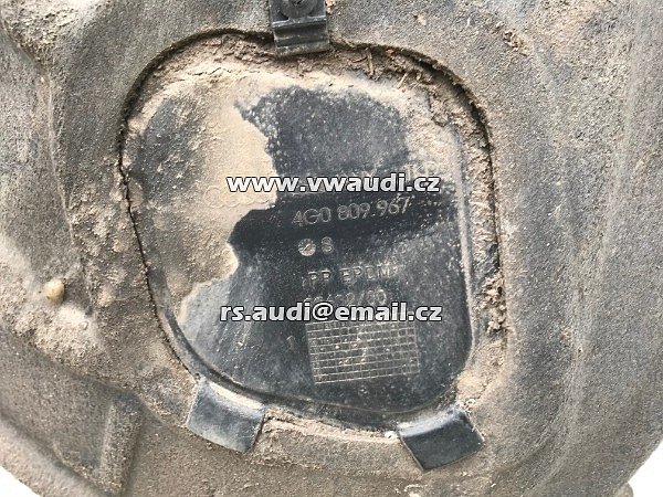 4G0 821 133 D  Audi A6 4G, levá přední 4G0821133D NADKOLÍ PODBĚH KOLA plastový podběh ( blátič kola ) - 3